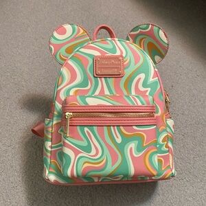 Disney Loungefly Mini Backpack; bought BRAND NEW , NEVER USED ; TAGS ATTACHED